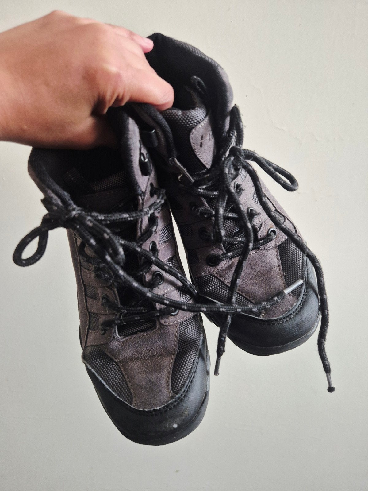 Hiker wandelschoenen - grijs/zwart - maat 36, Vêtements | Hommes, Chaussures de marche, Enlèvement ou Envoi, Hiker, Porté
