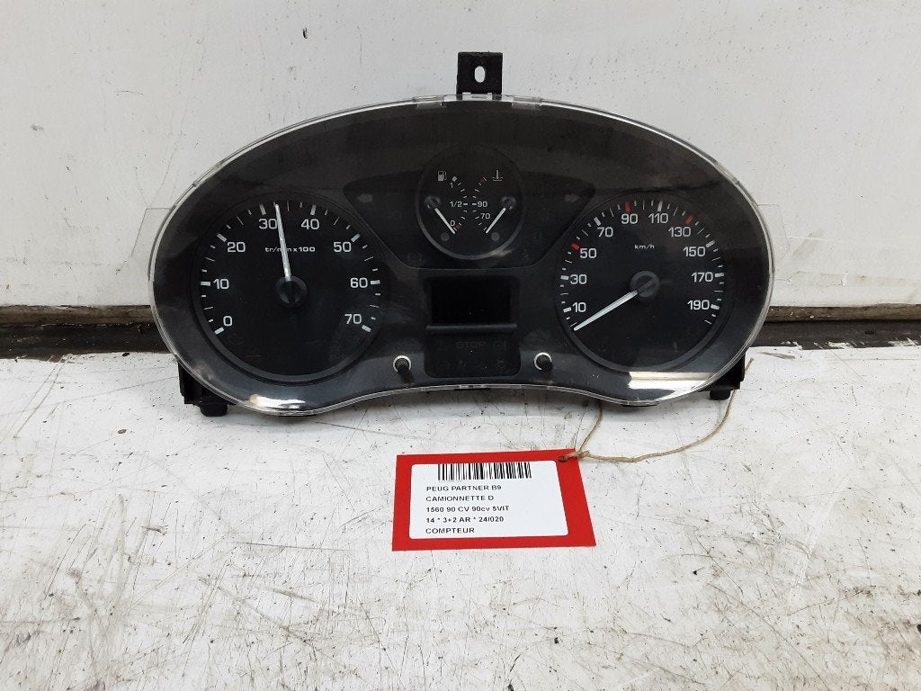COMPTEUR DE VITESSE Partner (GC / GF / GG / GJ / GK), Kontakt-peugeot@peugeot.com, Utilisé, Peugeot Deutschland GmbH, Bahnhofsplatz
65423  Rüsselsheim, DE