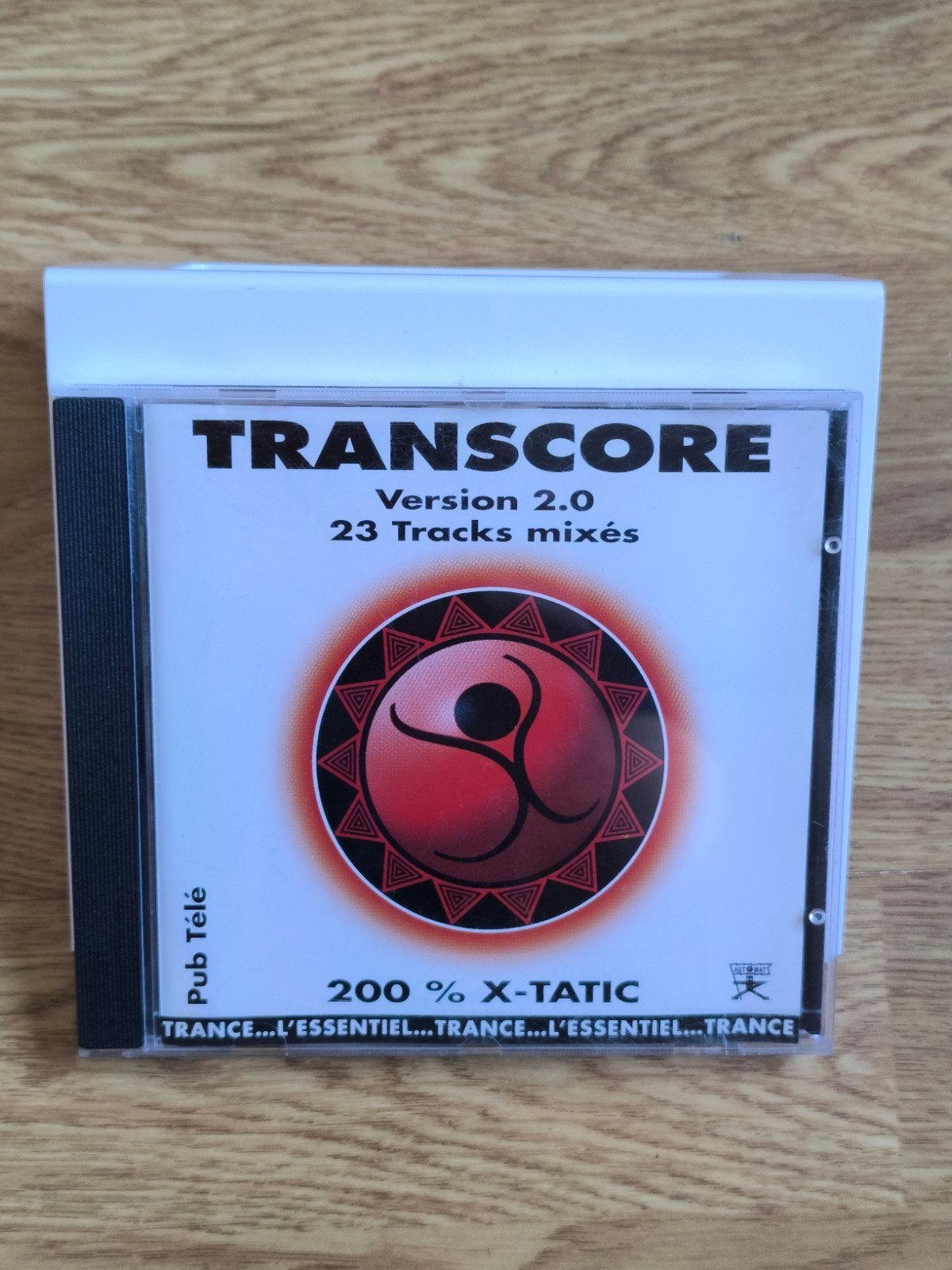transcore version 2.0 200% x- tatic - trance - hardcore-cd., CD & DVD, CD | Dance & House, Enlèvement ou Envoi, Hardcore