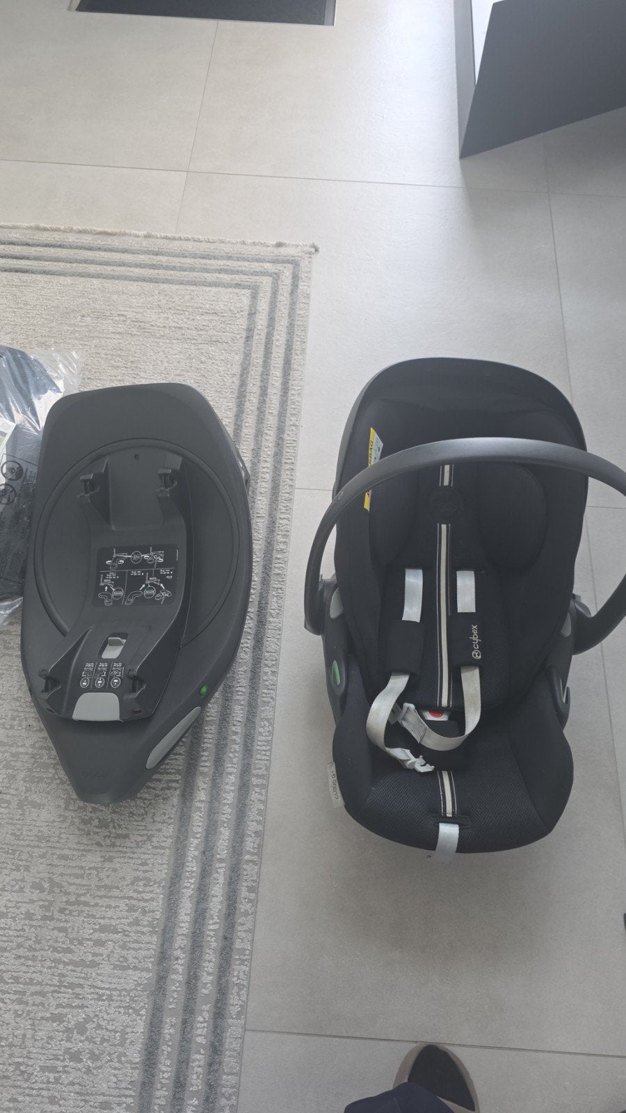 Cybex Gold Cloud G i-Size autostoel, Autres marques, Comme neuf, Enlèvement, Ceinture de sécurité ou Isofix