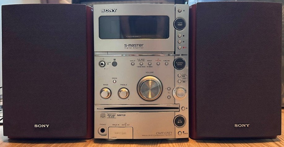 Sony CMT-CPZ1 Micro Hifi Set, Audio, Tv en Foto, Ophalen, Gebruikt, Cassettedeck, Microset