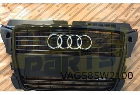 Audi A3 (8/08-8/12) grille (bij matzwarte rand) (VMZ black), Auto-onderdelen, Carrosserie, Bumper, Audi, Voor, Nieuw, Verzenden