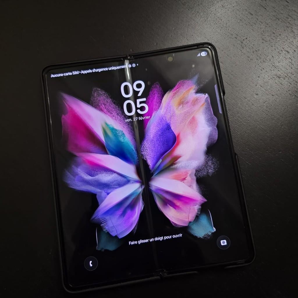 Samsung ZFold 3 5G 256 GB + support GSM voiture, Ophalen, Zo goed als nieuw