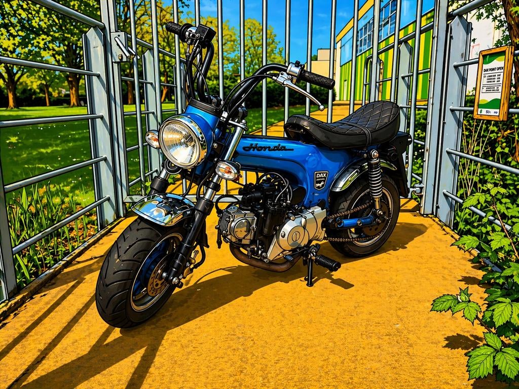 Zhenhua DAX 50cc 2024 – Topstaat, Zhenhua, Klasse A (25 km/u), Zo goed als nieuw, 4 versnellingen