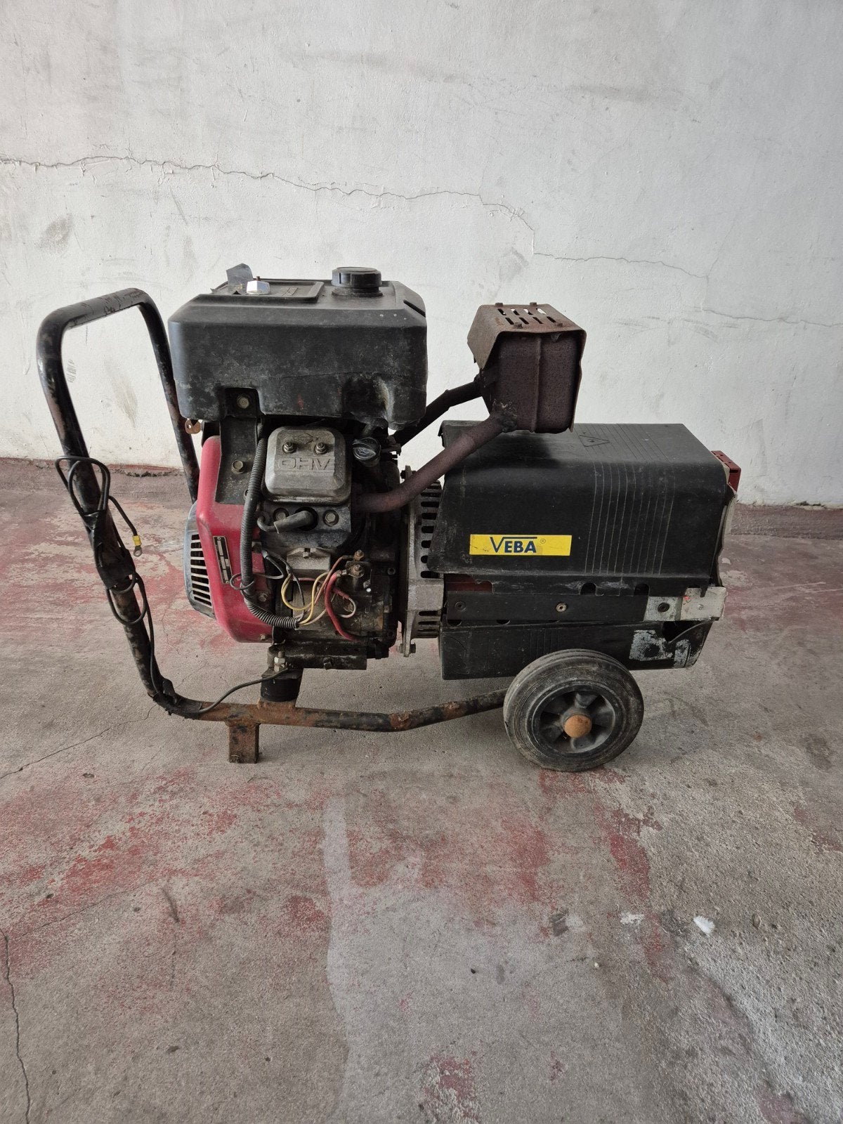 Stroomgroep Benzine generator 6 KVA., Doe-het-zelf en Bouw, Ophalen, Benzine