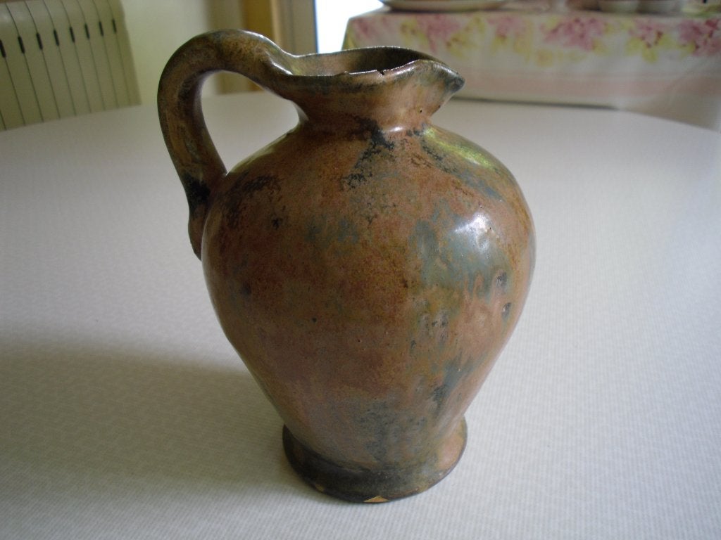 Pichet de la poterie "Aubry" Bouffioux., Antiquités & Art, Antiquités | Céramique & Poterie, Enlèvement
