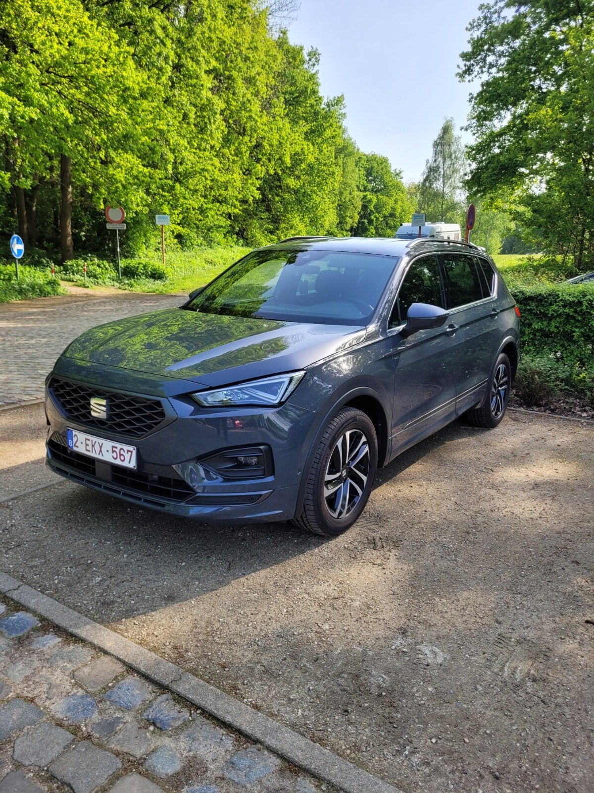 Seat tarraco 2.0 tdi dsg 7 zit, Autos, Argent ou Gris, Achat, 7 places, 5 portes