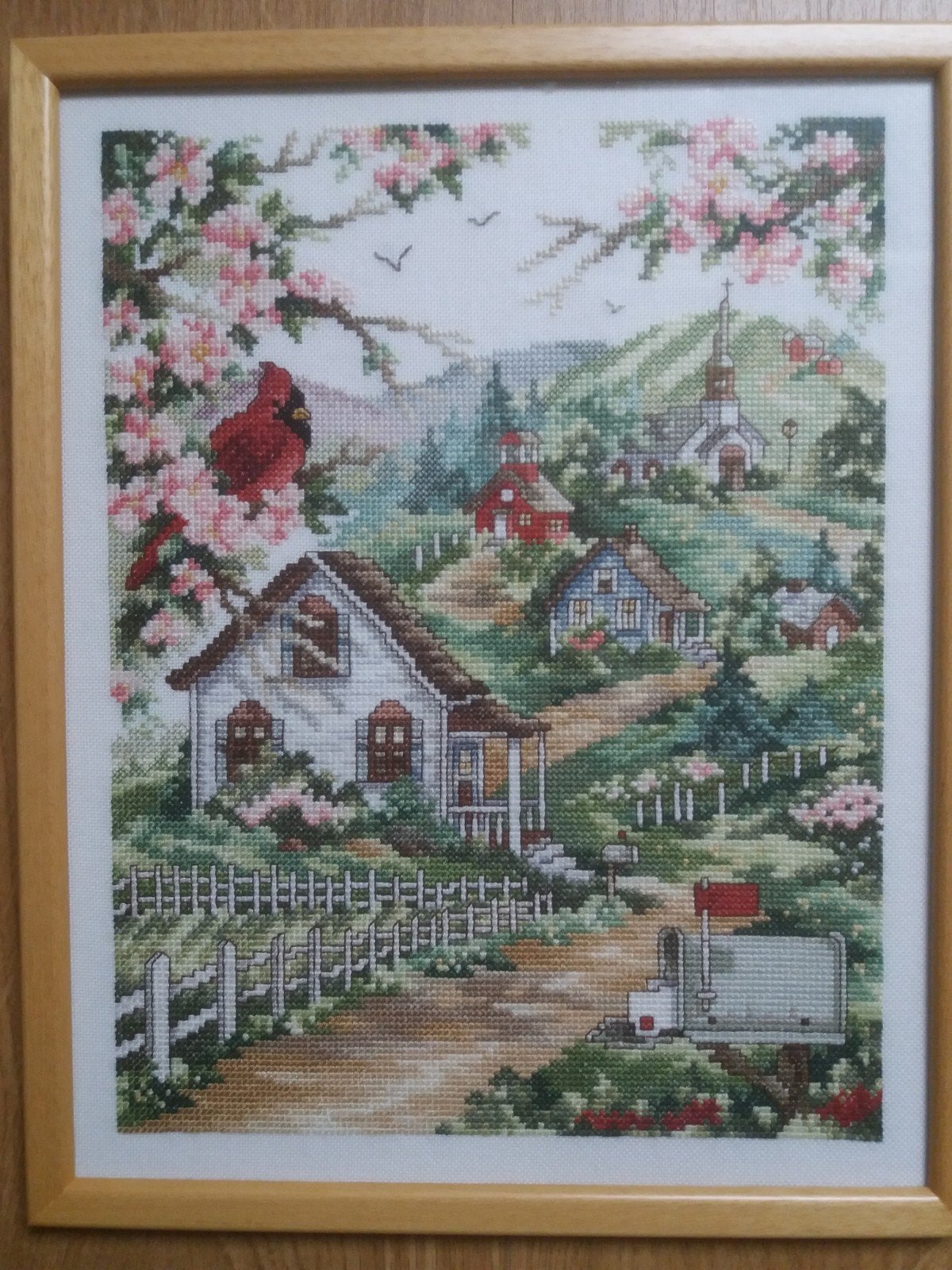 Lente pracht in borduurwerk, Maison & Meubles, Accessoires pour la Maison | Peintures, Dessins & Photos, Enlèvement