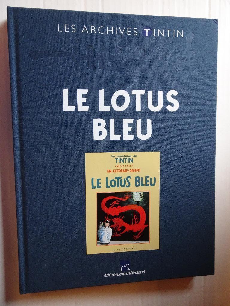 Les Archives Tintin en Noir & Blanc - Le Lotus Bleu, Enlèvement ou Envoi, Tintin, Utilisé, Livre ou Jeu