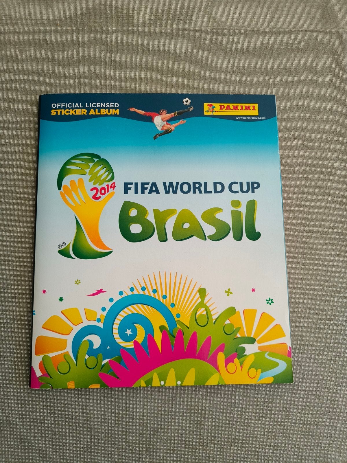 Panini stickeralbum - volledig - WK 2014 Brazilië, Ophalen of Verzenden, Zo goed als nieuw