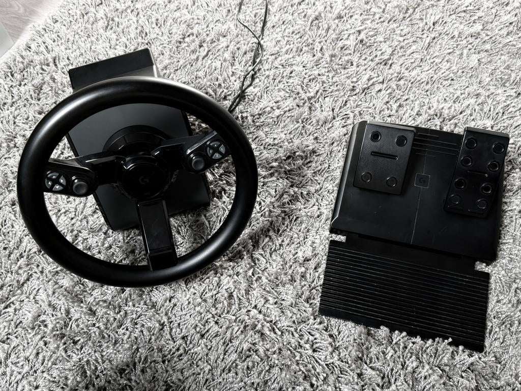 Stuurwiel Gaming - Logitech Saitek, Computers en Software, Ophalen, Gebruikt