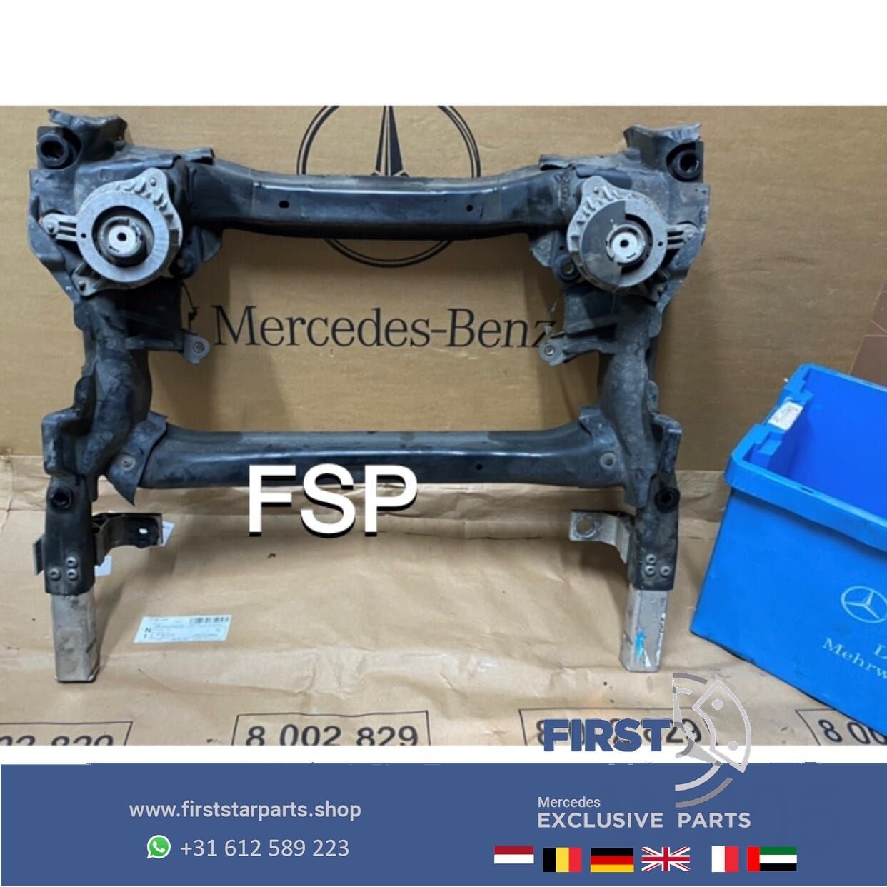 W205 subframe Mercedes C Klasse 2014-2021 origineel C205 A20, Gebruikt, -, Ophalen of Verzenden, -