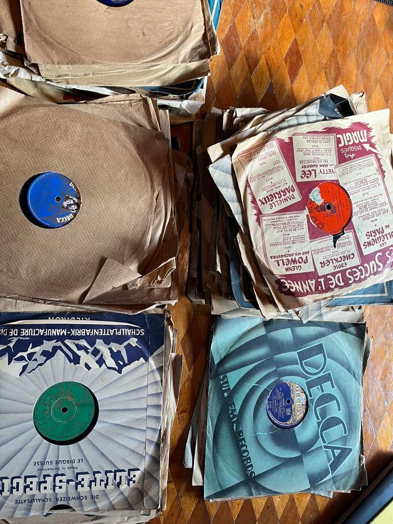 Lot de 78t en très bon état, CD & DVD, Vinyles | Dance & House, Enlèvement ou Envoi, Utilisé, Autres formats, Autres genres