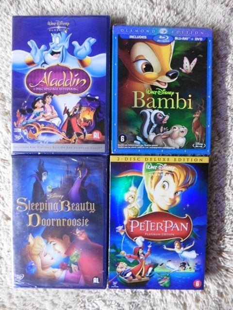 Disney DVD-BLU RAY Collectie (NIEUW), Tekenfilm, Nederlands, Ophalen of Verzenden, Nieuw in verpakking