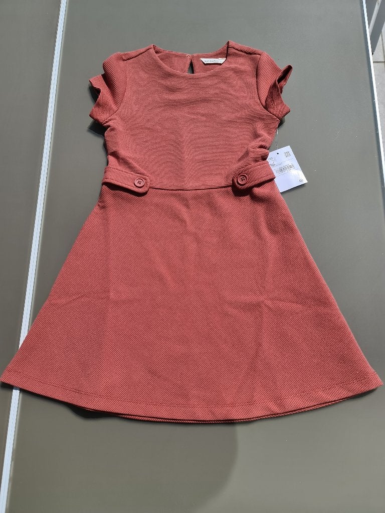 NIEUW roze jurk, kleedje, Happy Girls Club, CA 128, Kinderen en Baby's, Ophalen, Zo goed als nieuw