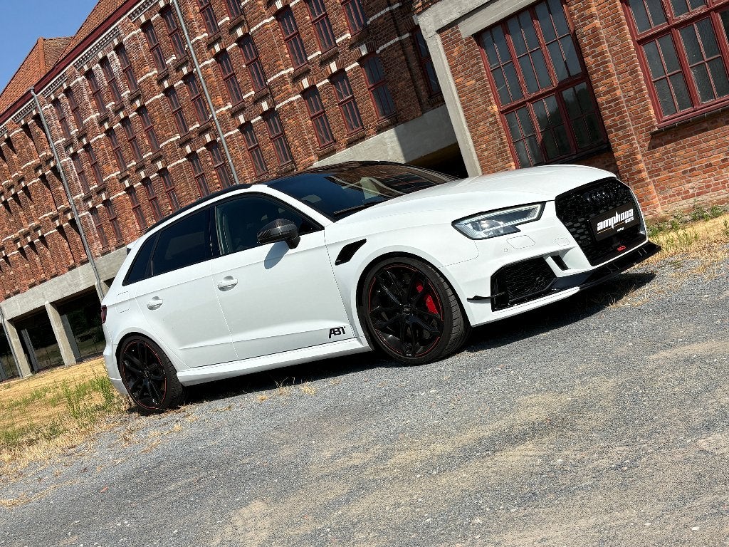 Audi RS3     Unique en Europe; le canon RS3 ABT ultime, Autos, Cuir, 2480 cm³, Euro 6, Entretenue par le concessionnaire