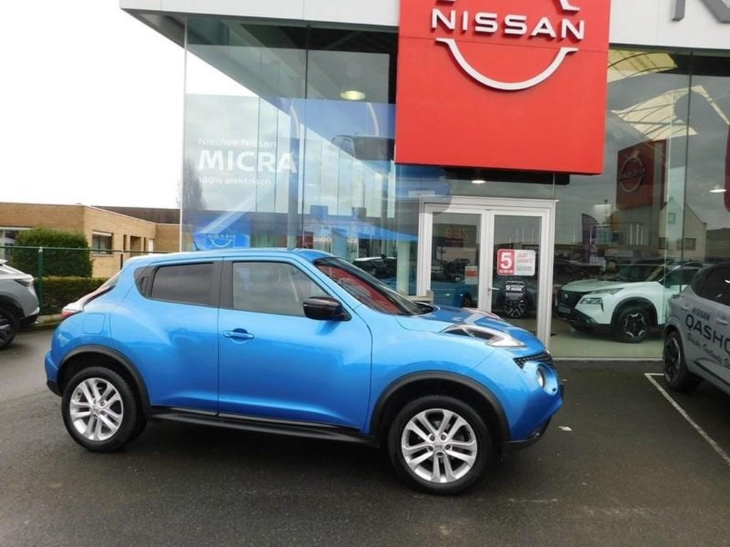 Nissan Juke 1.2 DIG-T N-Connecta 17'' Creative Line  3 JAAR, Blauw, Bedrijf, SUV of Terreinwagen, USB