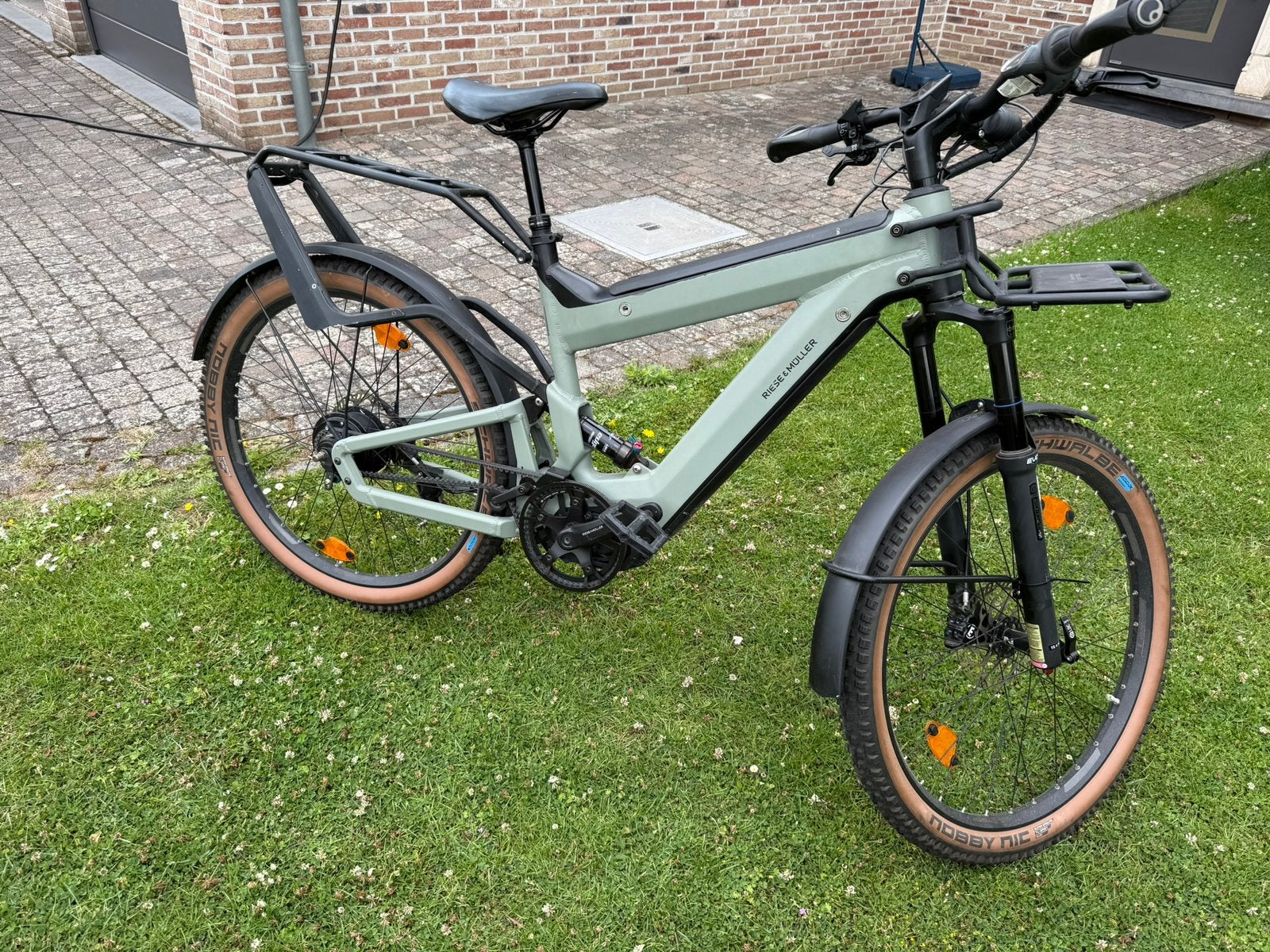 Riese muller superdelite, Fietsen en Brommers, Ophalen, Gebruikt