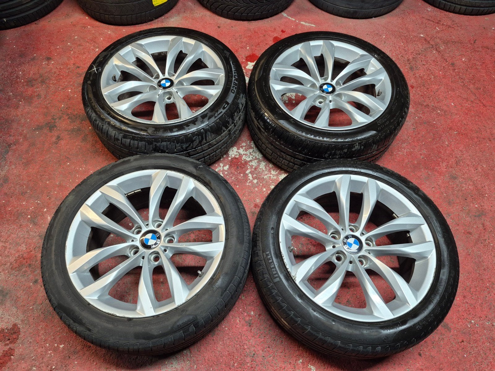 jantes BMW origine 18" kit série 5 6 F10 F11 F12 F13 5x120, Autos : Pièces & Accessoires, Enlèvement, Utilisé, BMW