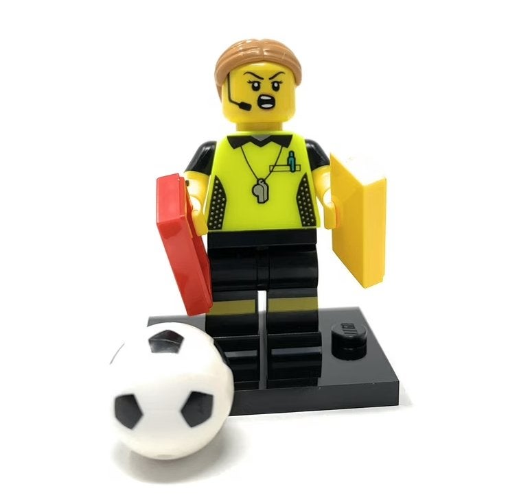 Lego Football Referee, Series 24, Enfants & Bébés, Enlèvement ou Envoi, Lego, Complet, Minifiguren serie