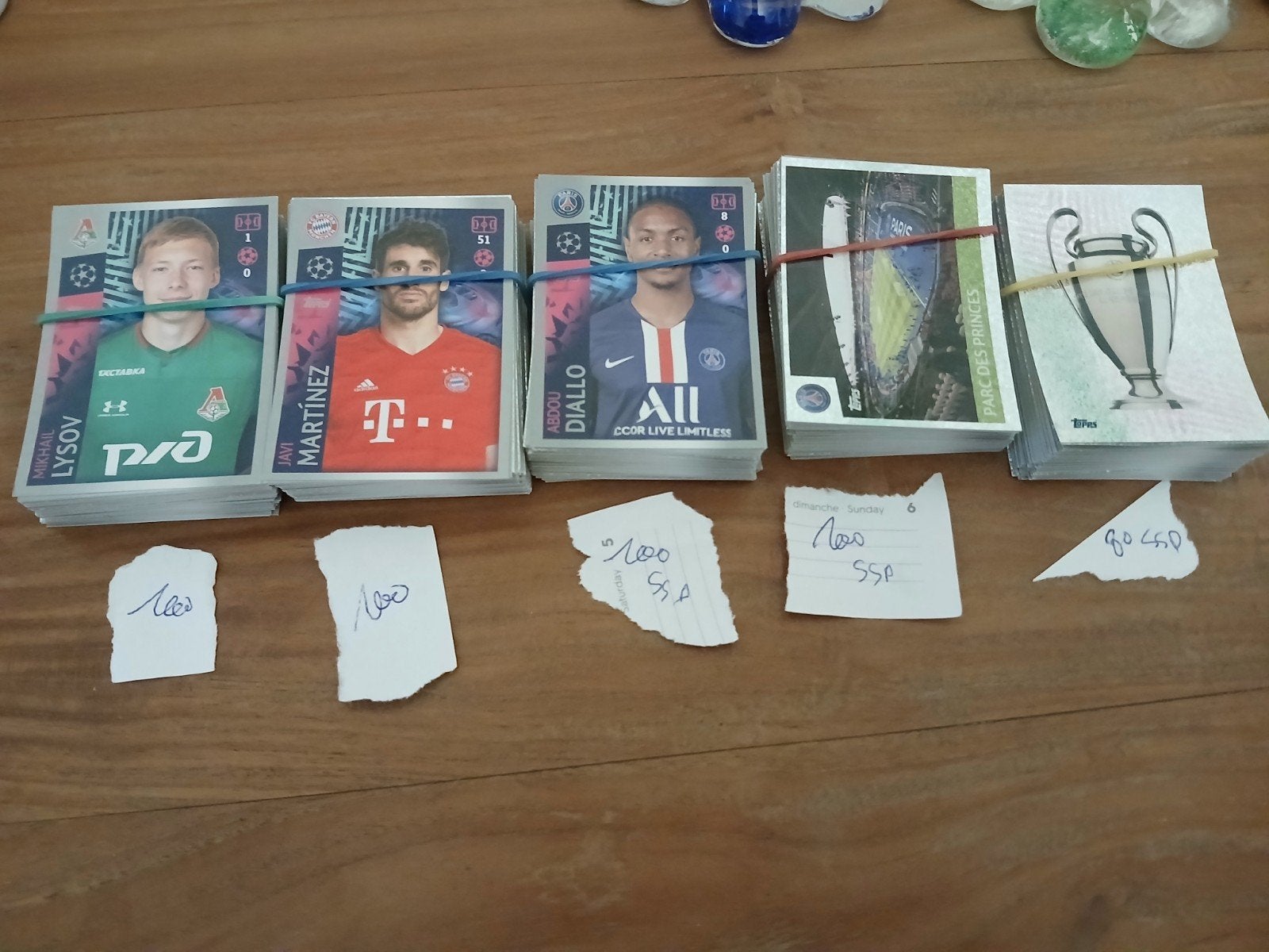 480 stickrt cl 2019 tppps, Enlèvement ou Envoi, Neuf, Plusieurs autocollants