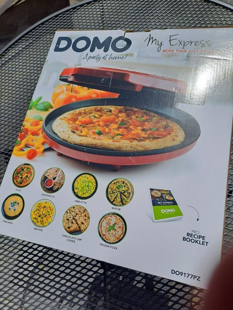 Domo DO9177PZ pizzamaker nieuw, Ophalen