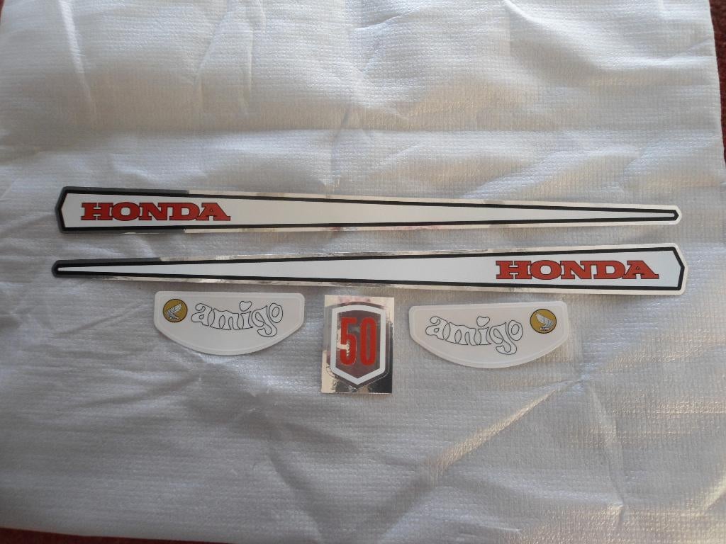 Honda amigo : set d'autocollants maintenant pr seulement 20€, Vélos & Vélomoteurs, Enlèvement, Neuf, Cadre, Honda amigo