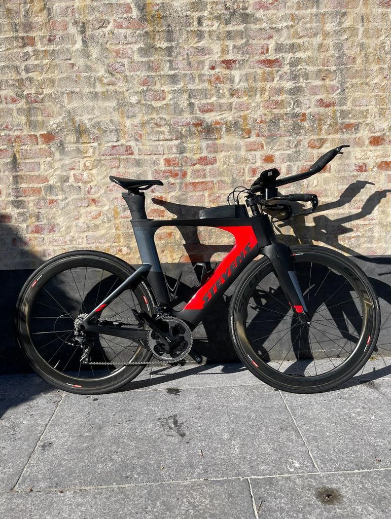 Stevens volt tijdritfiets M, Fietsen en Brommers, 28 inch, Gebruikt, Carbon, 10 tot 15 versnellingen