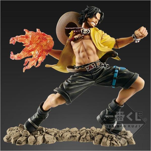 Ichiban Memorial Log Portgas D Ace Bandai-figuur uit één, Verzamelen, Beelden en Beeldjes, Nieuw, Mens, Verzenden