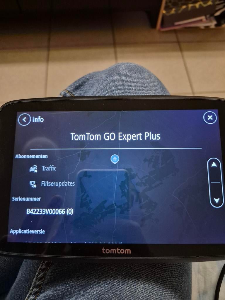 Tomtom go expert, Ophalen