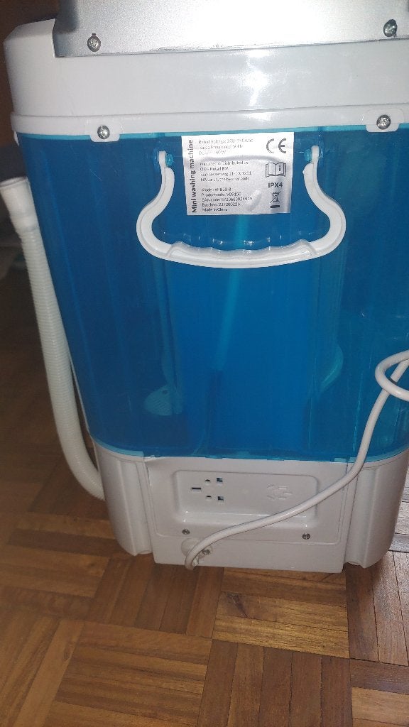 Mini-wasmachine, draagbare wasmachine, studio, camping, enz., Caravans en Kamperen, Ophalen of Verzenden, Zo goed als nieuw