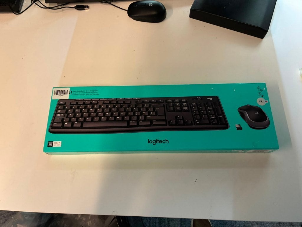 Logitech MK270 Draadloos Toetsenbord [FR] AZERTY  10X, Verzenden, Nieuw