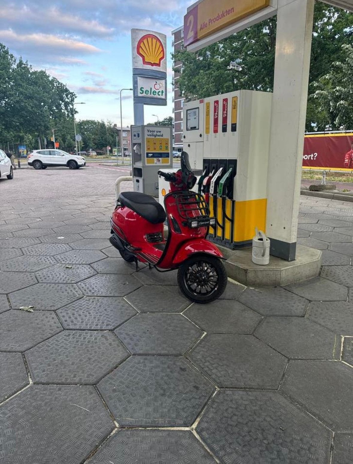 Vespa 80 cc 4v full malossi a klasse, Ophalen, Zo goed als nieuw, Benzine, Vespa