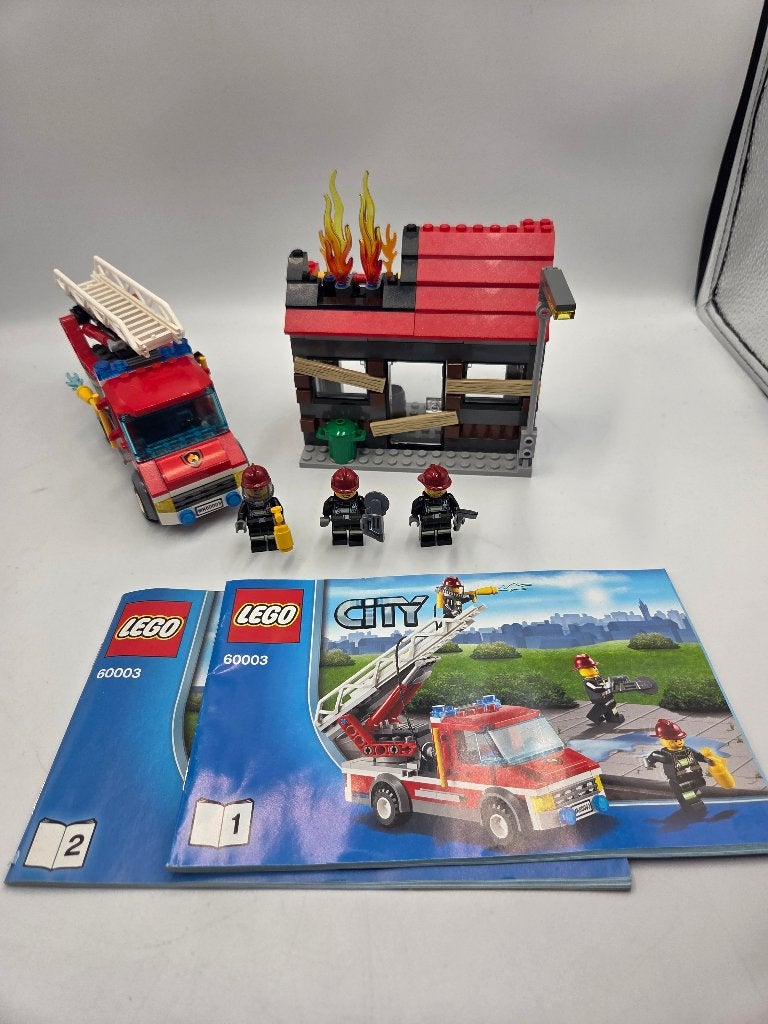 Lego City 60003 Fire Emergency, Kinderen en Baby's, City, Lego, Ophalen of Verzenden, Zo goed als nieuw