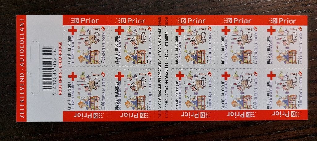 België: Rode Kruis - B74, Orginele gom, Ophalen of Verzenden, Zonder stempel, Postfris