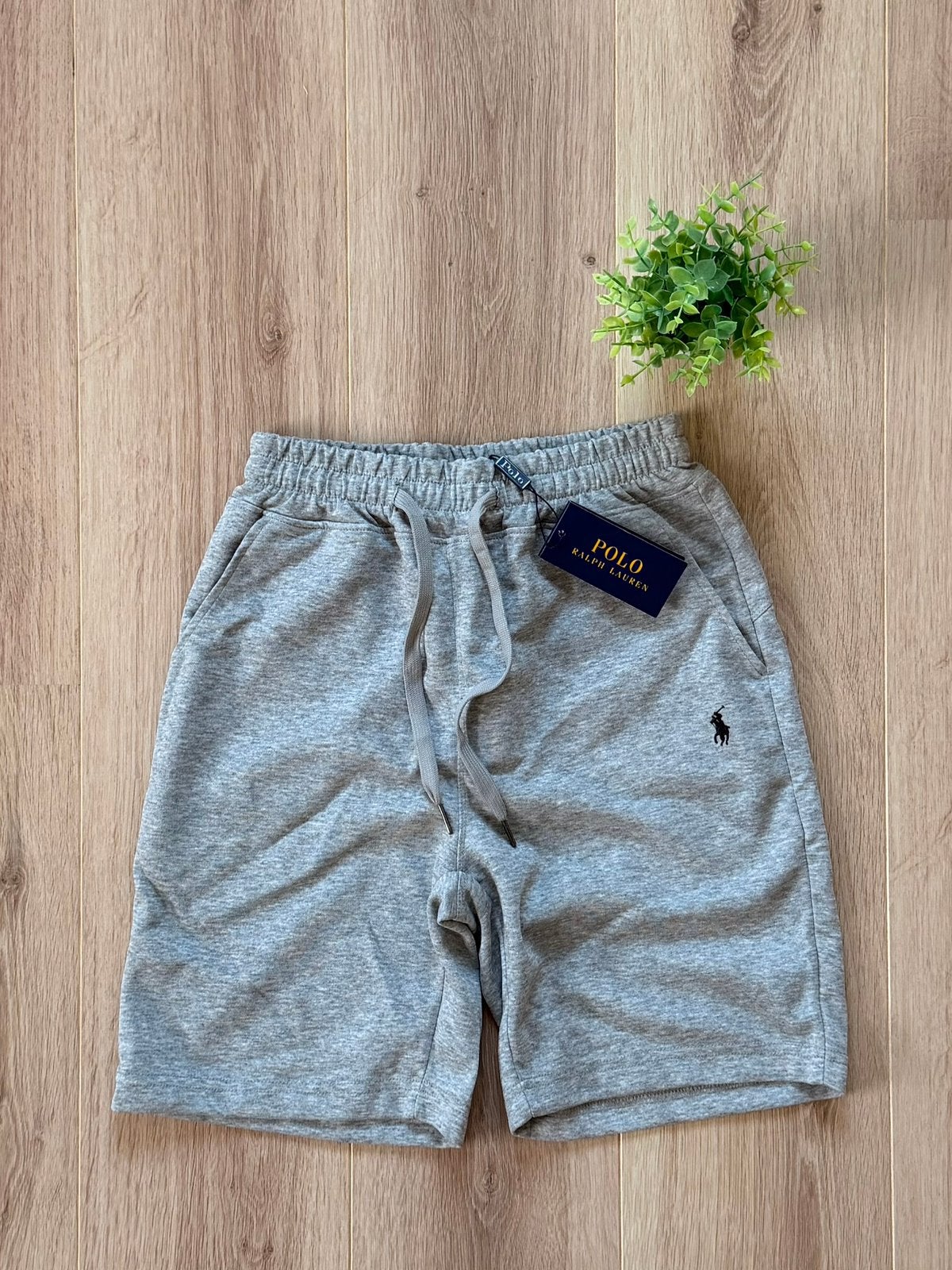 Ralph Lauren Short, Verzenden, Nieuw, Maat 48/50 (M), Grijs