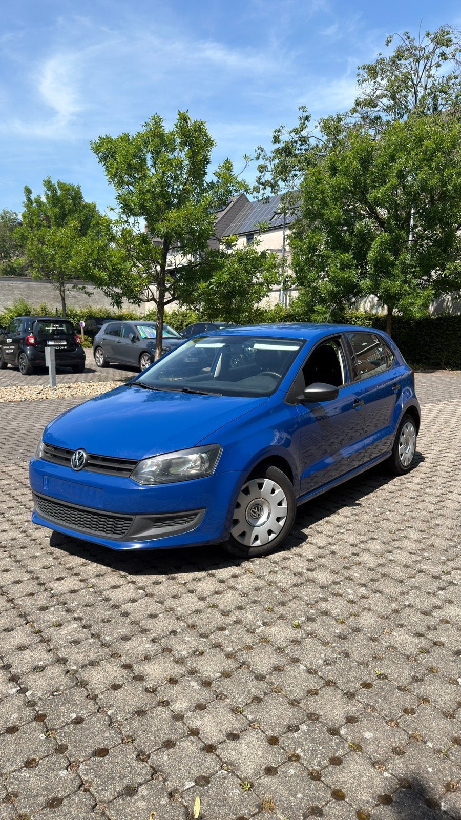 Volkswagen Polo 1.2 2012 64.700km Carpass Keuring, Auto's, Euro 5, Blauw, 1198 cc, Handgeschakeld