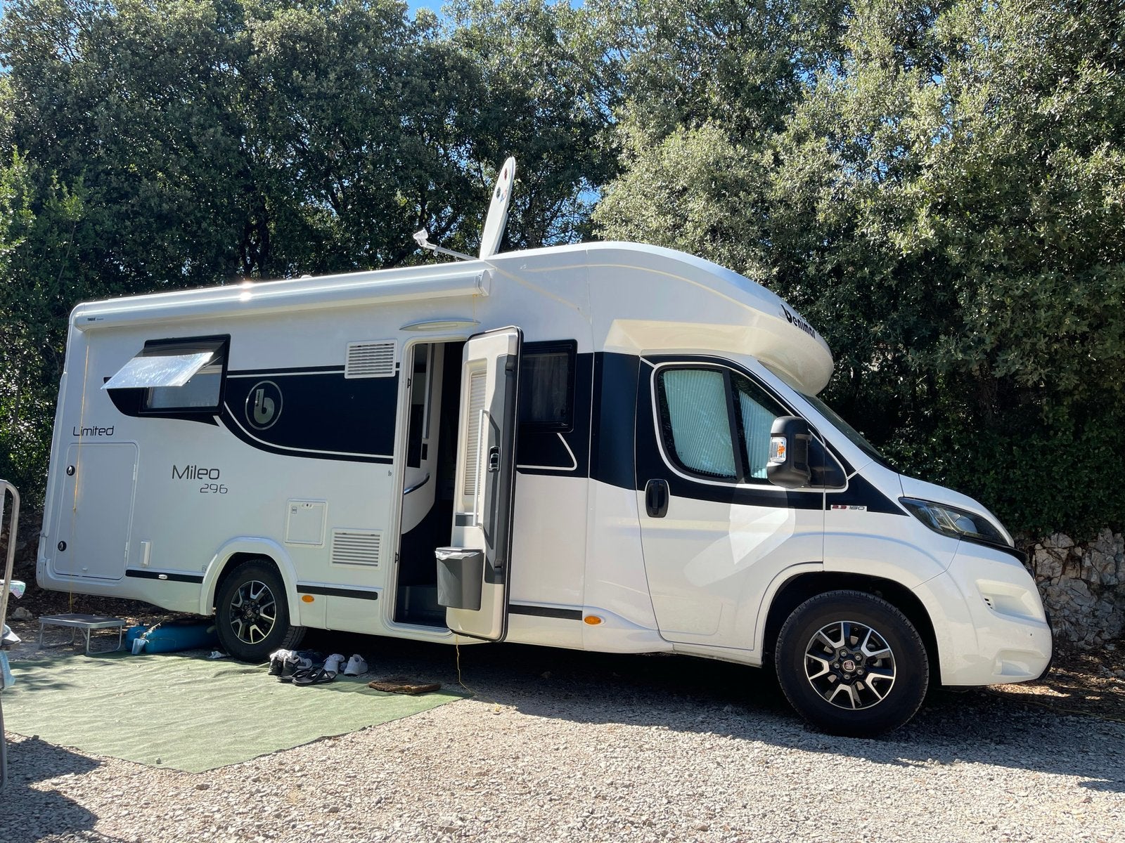 Vente camping-car 5 P Fiat Mileo 296 de 2020