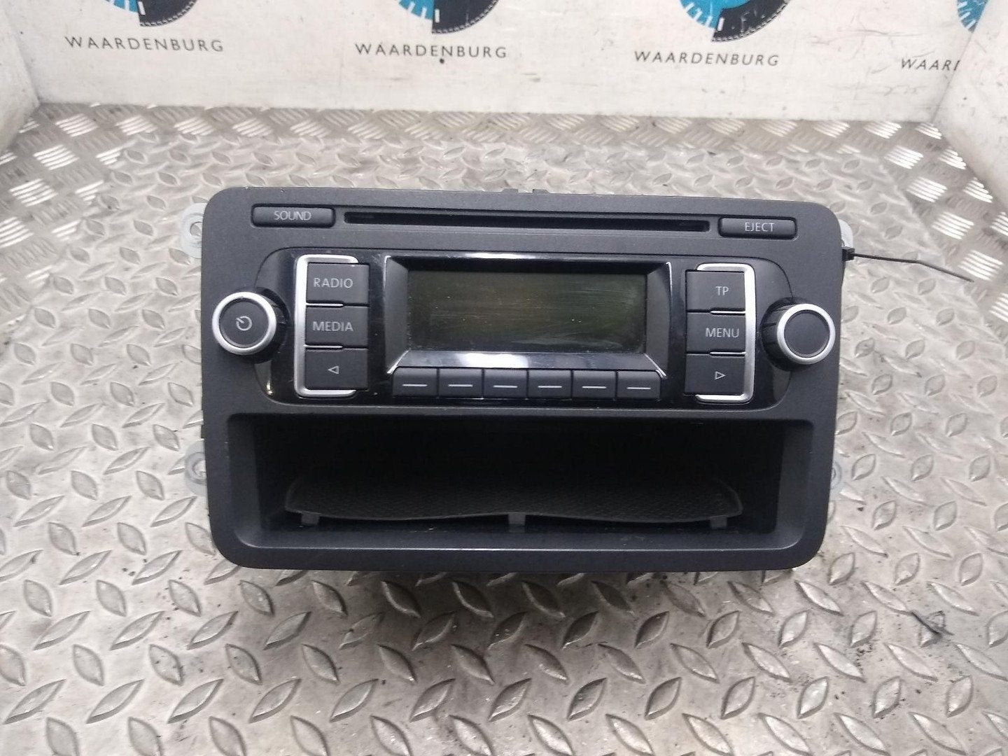 VOLKSWAGEN POLO 1.2 TDI Bl.M. Comfl. RADIO 5M0035156D 2010, Ophalen of Verzenden, Gebruikt, Stiba lid