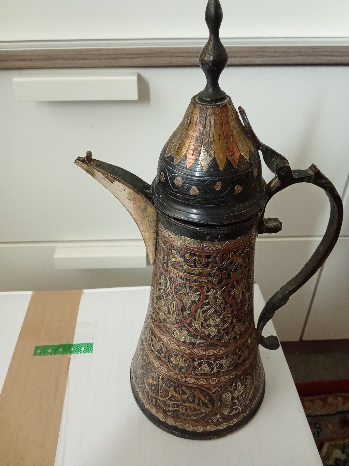 antiek pot, Ophalen of Verzenden