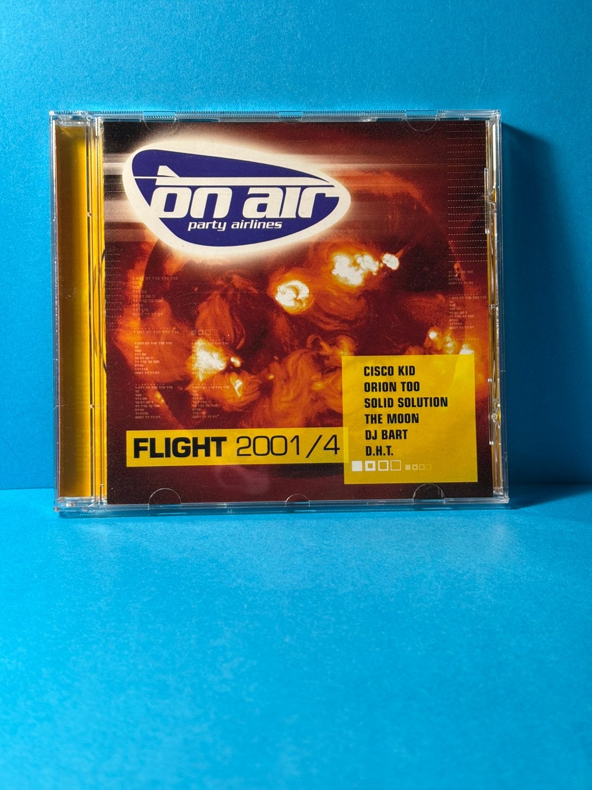 On air party airlines - flight 2001/4 nieuwstaat, Cd's en Dvd's, Verzenden, Zo goed als nieuw