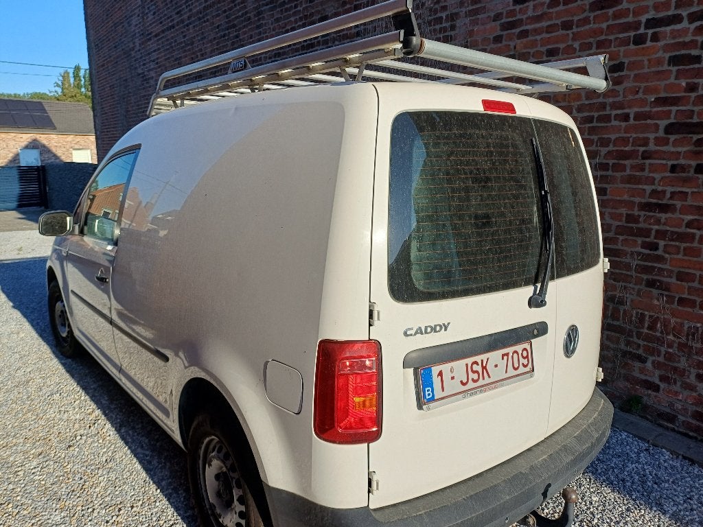 Volkswagen Caddy, Voorwielaandrijving, 1525 kg, Wit, Leder