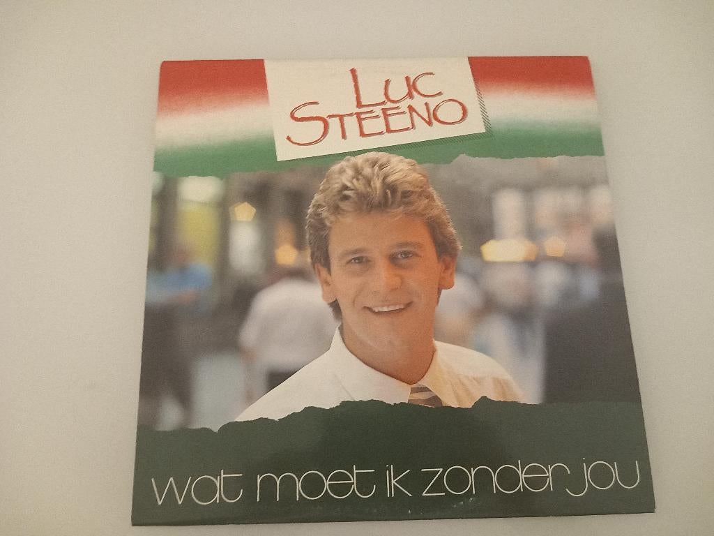 Vinyle LP Luc Steeno Que ferais-je sans toi Schlager Ballad, Enlèvement ou Envoi, 12 pouces, Chanson réaliste ou Smartlap