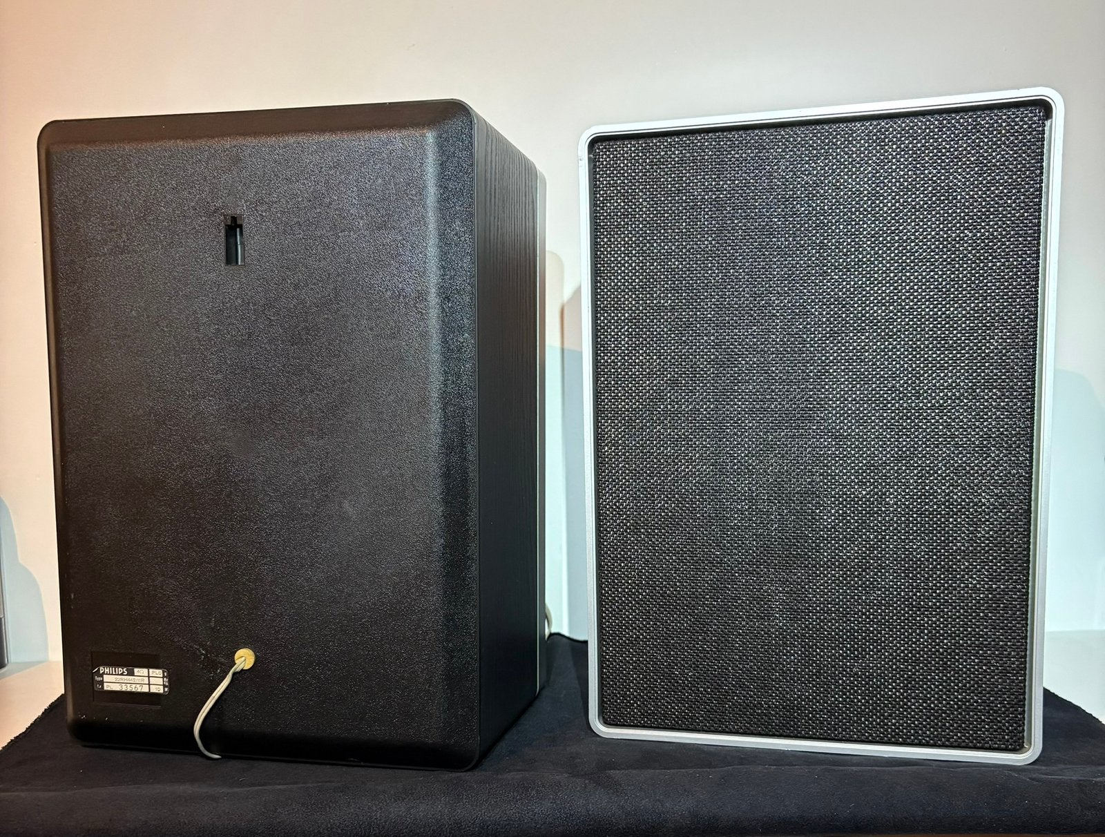 Enceintes Hi-Fi Vintage Philips, Enlèvement ou Envoi, Comme neuf, Philips