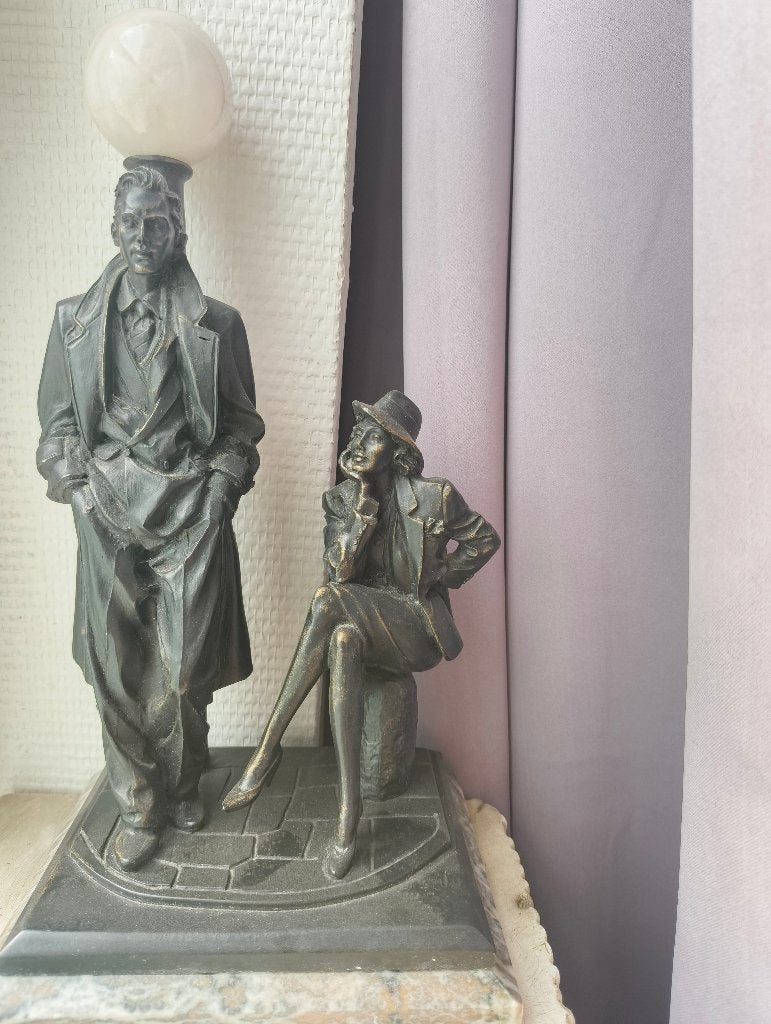 Zeldzame Vintage Austin Productions Lamp - David Fisher, Ophalen, Zo goed als nieuw