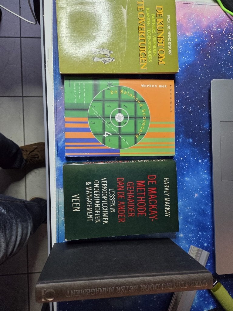 4 management boeken, Diverse auteurs, Ophalen of Verzenden, Management, Zo goed als nieuw