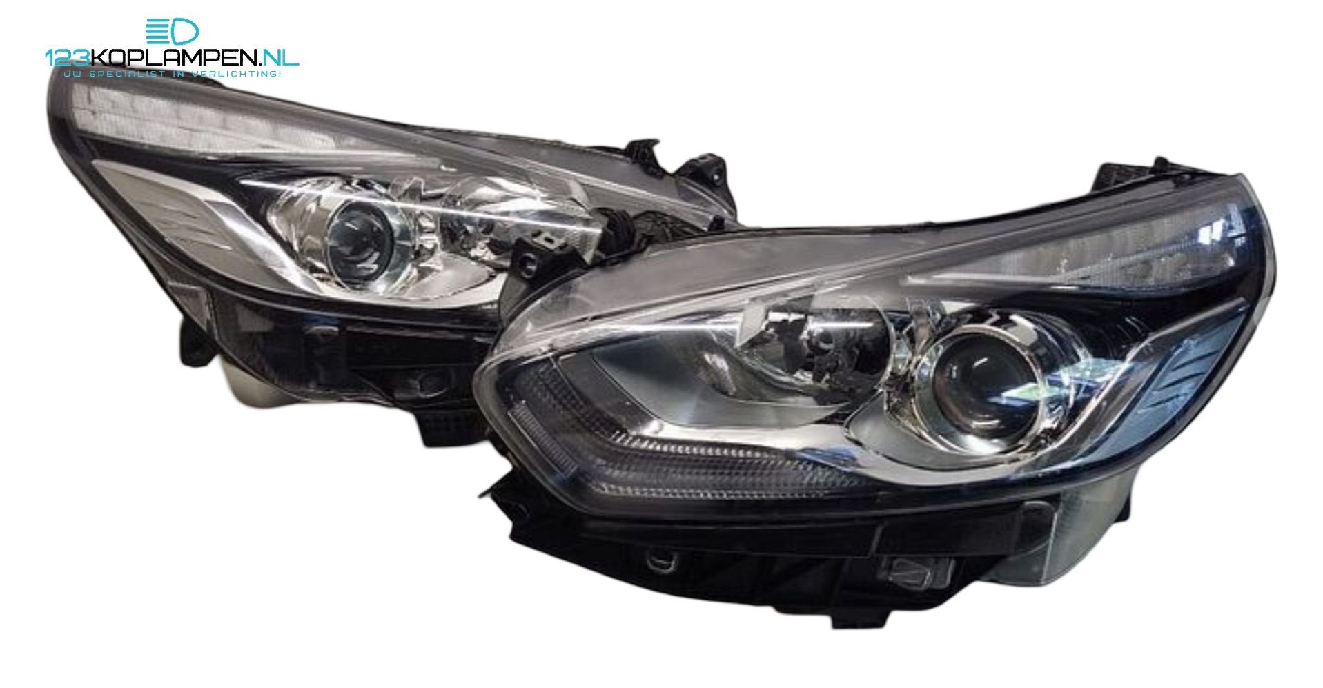 Ford S Max Galaxy Koplamp links rechts, Gebruikt, -, -, Ophalen of Verzenden