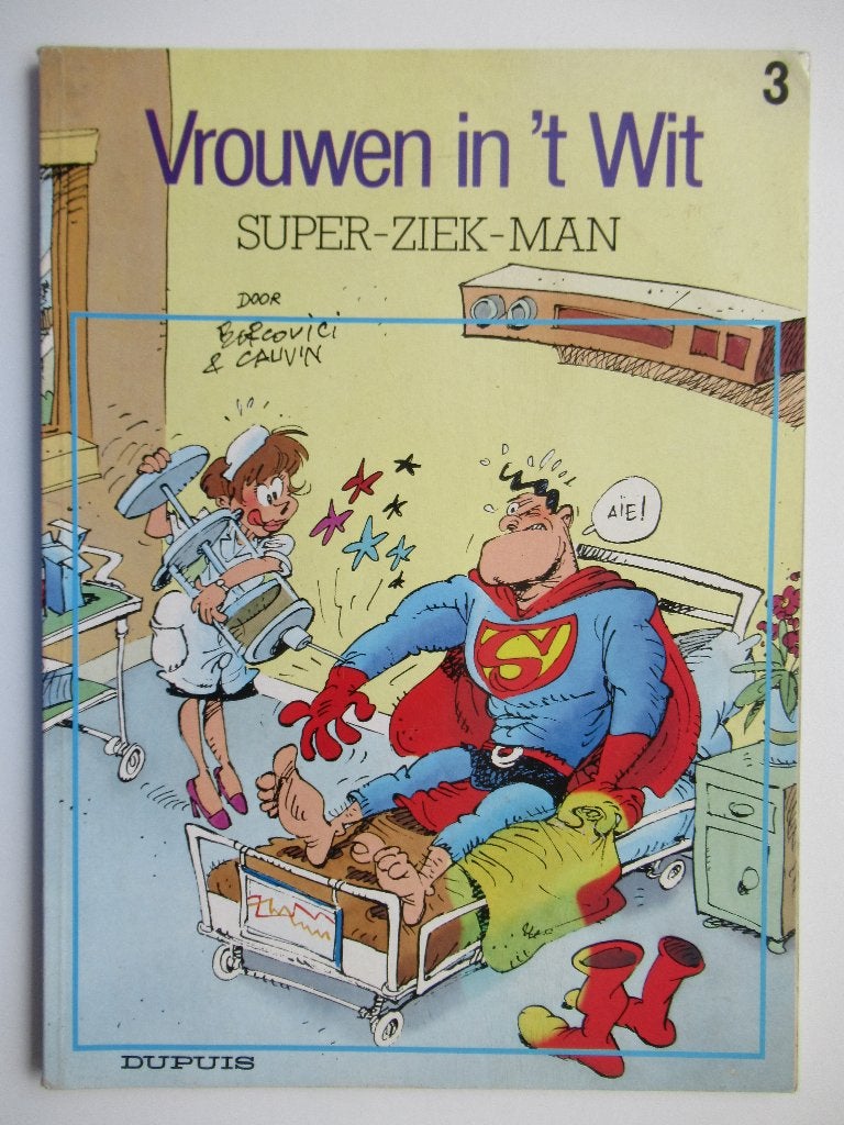 vrouwen in 't wit...nr.3...super-ziek-man, Boeken, Ophalen of Verzenden, Gelezen