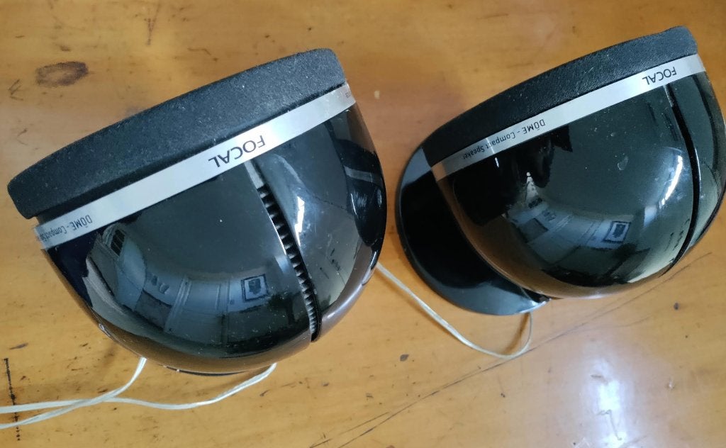 Baffle FOCAL Dôme, TV, Hi-fi & Vidéo, Enlèvement ou Envoi, 60 à 120 watts, Utilisé, Enceinte d'étagère