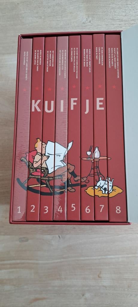 De avonturen van Kuifje, Boeken, Ophalen